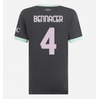 AC Milan Ismael Bennacer #4 Replica Third Shirt Ladies 2024-25 Short Sleeve